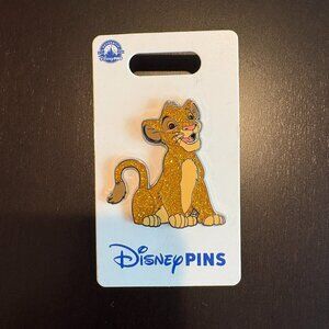 2024 Disney Parks Simba The Lion King Glitter Pin New